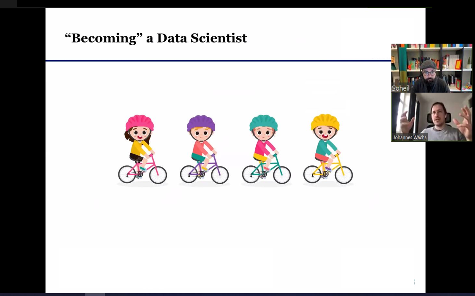 “Becoming” a Data Scientist
